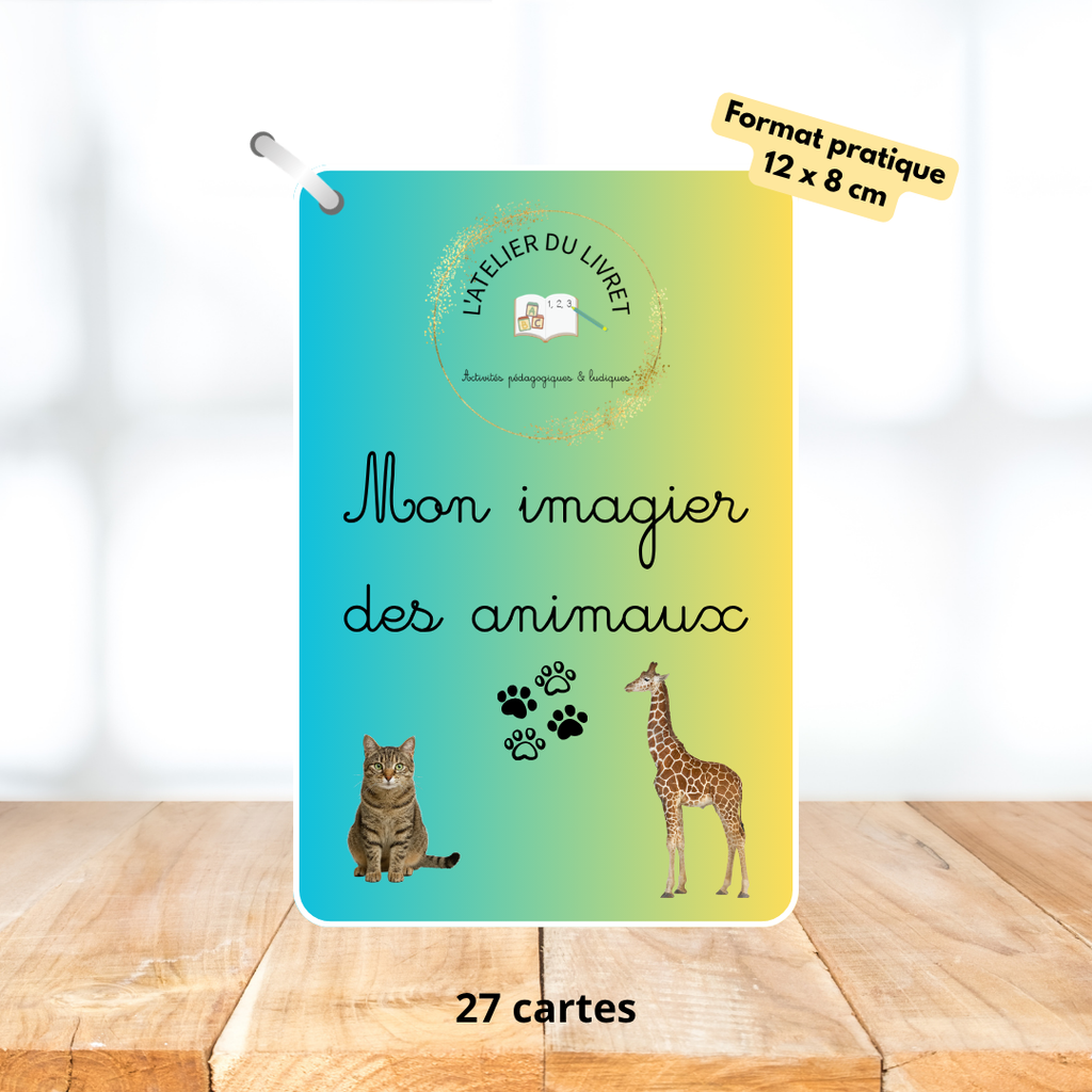 Imagier dès 16 mois - Les animaux