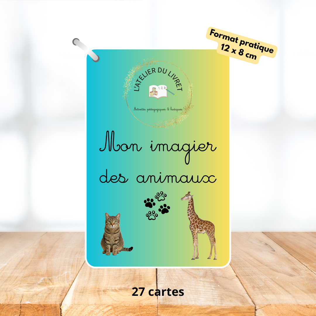 Imagier dès 16 mois - Les animaux