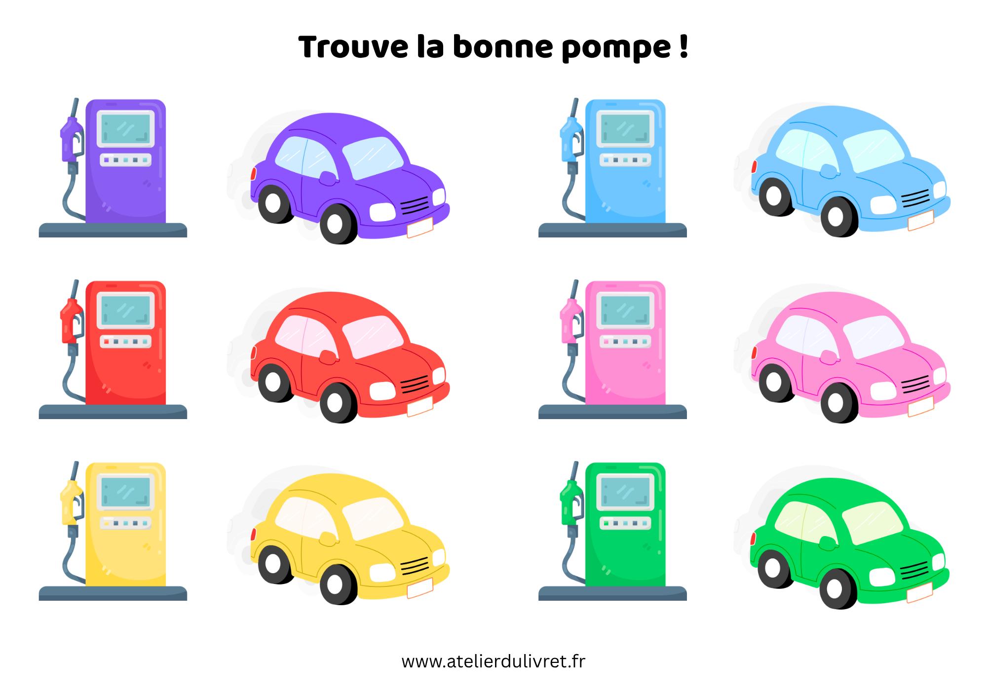 Fiche - Trouve la bonne pompe !