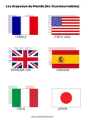 Fiche - Les drapeaux incontournables