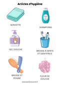 Fiche - Les articles d'hygiène