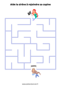Fiche - Labyrinthe sirène