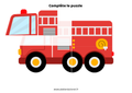 Fiche - Puzzle pompiers