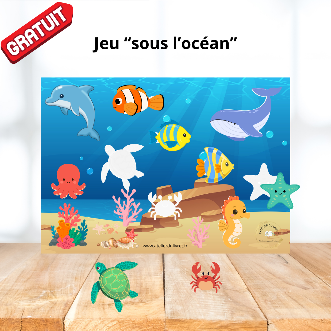 Jeu gratuit - Sous l'océan
