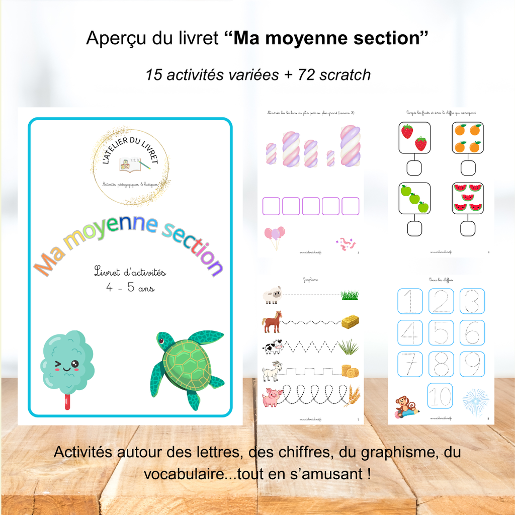 Livret d'activités - Ma moyenne section