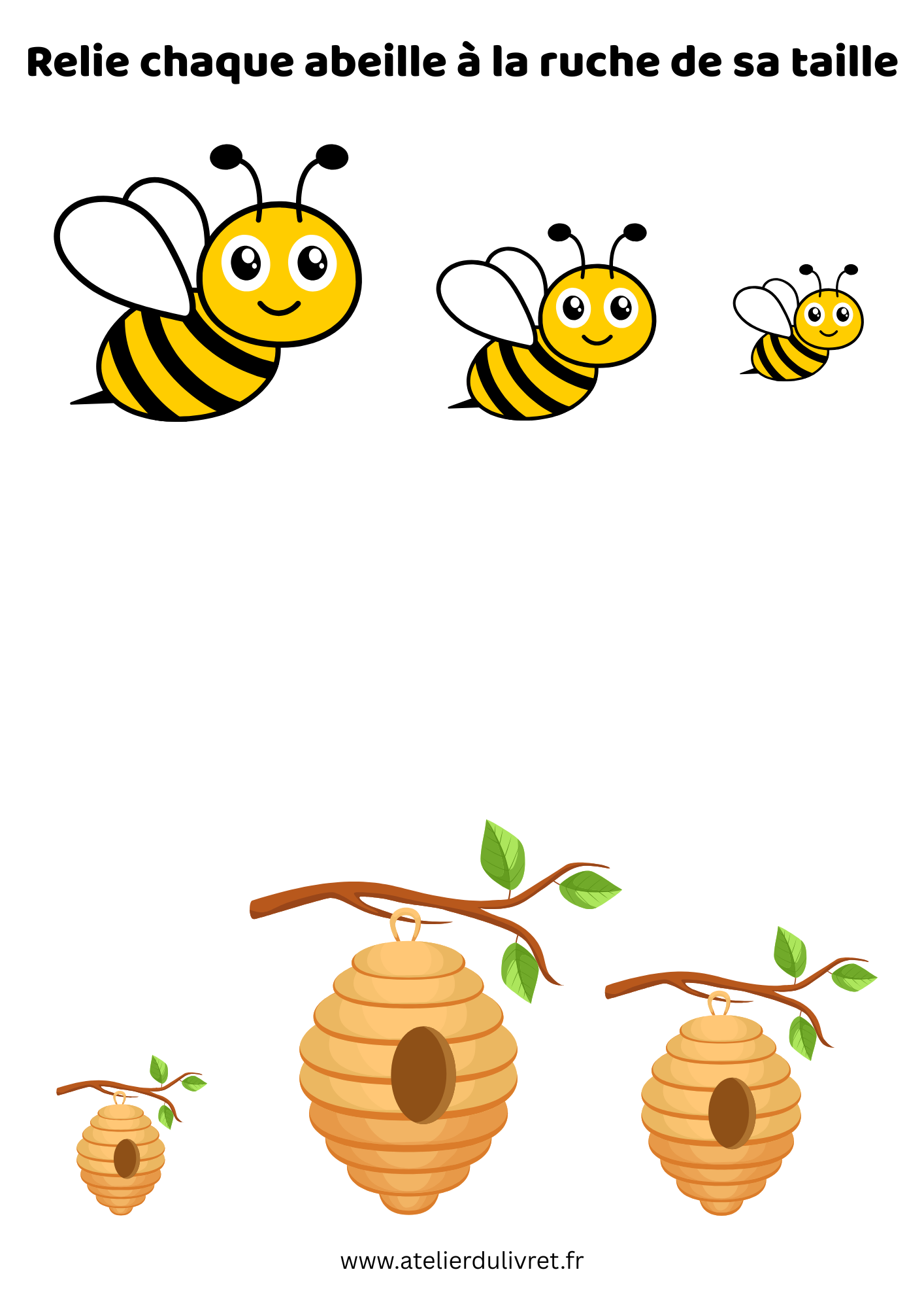 Fiche - Grandeurs (abeilles)