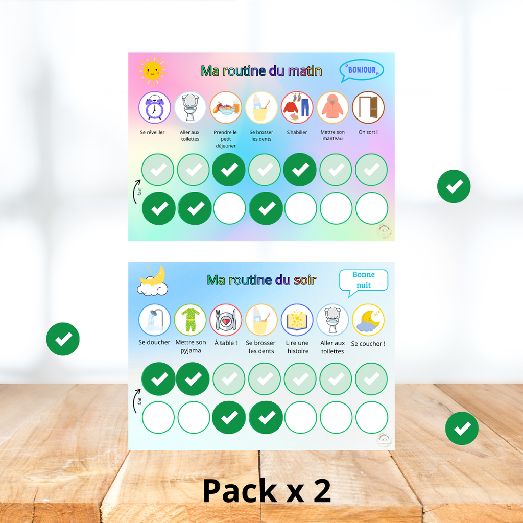 Pack routines matin & soir
