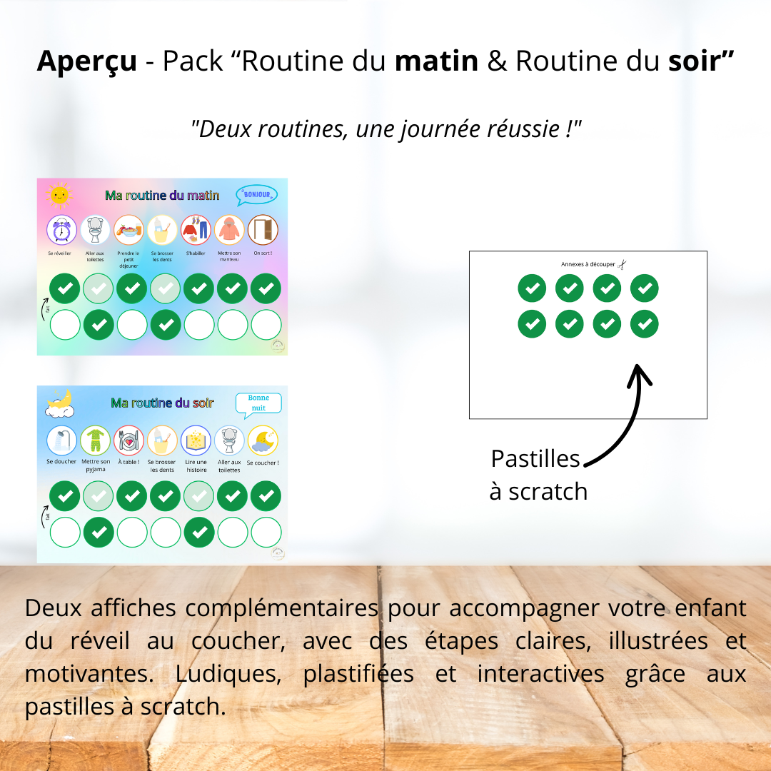 Pack routines matin & soir