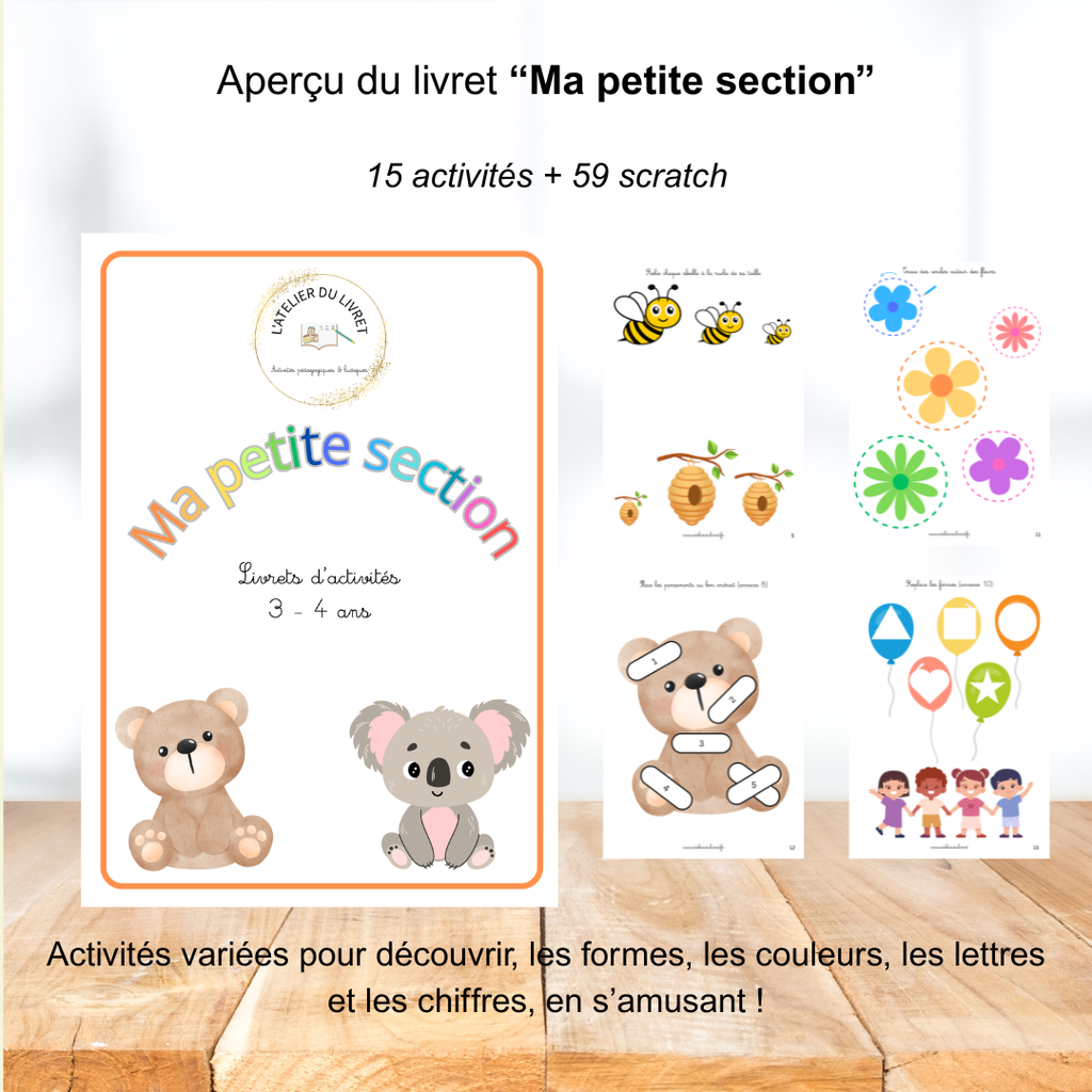 Livret d'activités - Ma petite section
