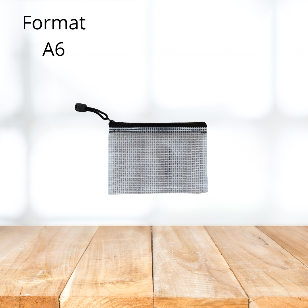 Trousse zippée A6