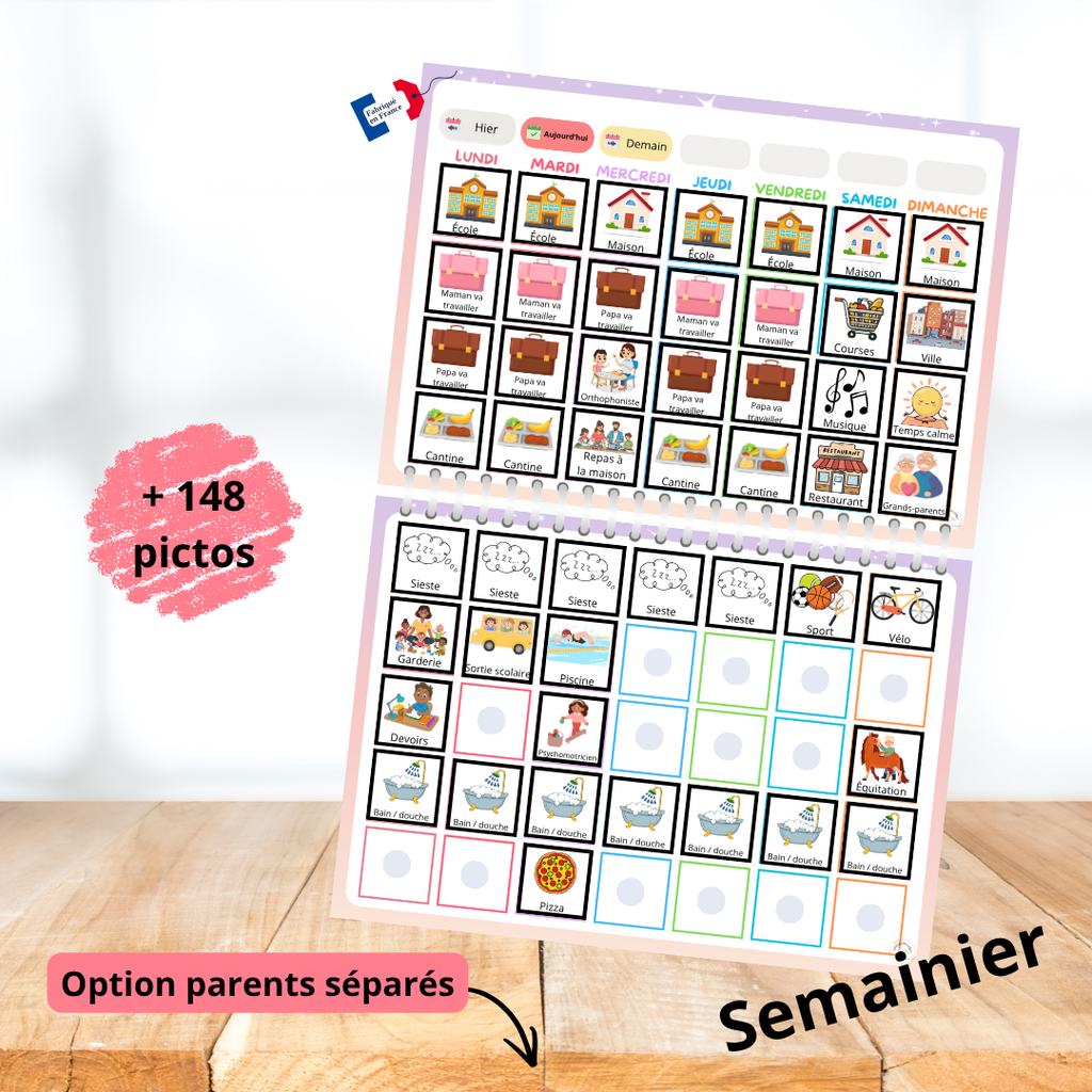 Mon semainier / planning
