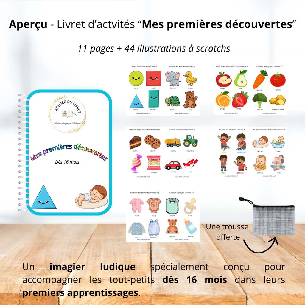 Livret d'activités - Mes premières découvertes