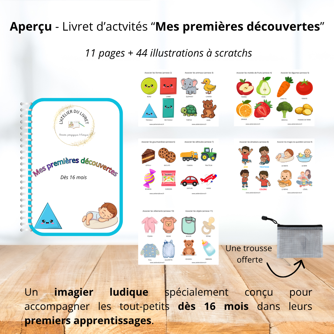 Livret d'activités - Mes premières découvertes