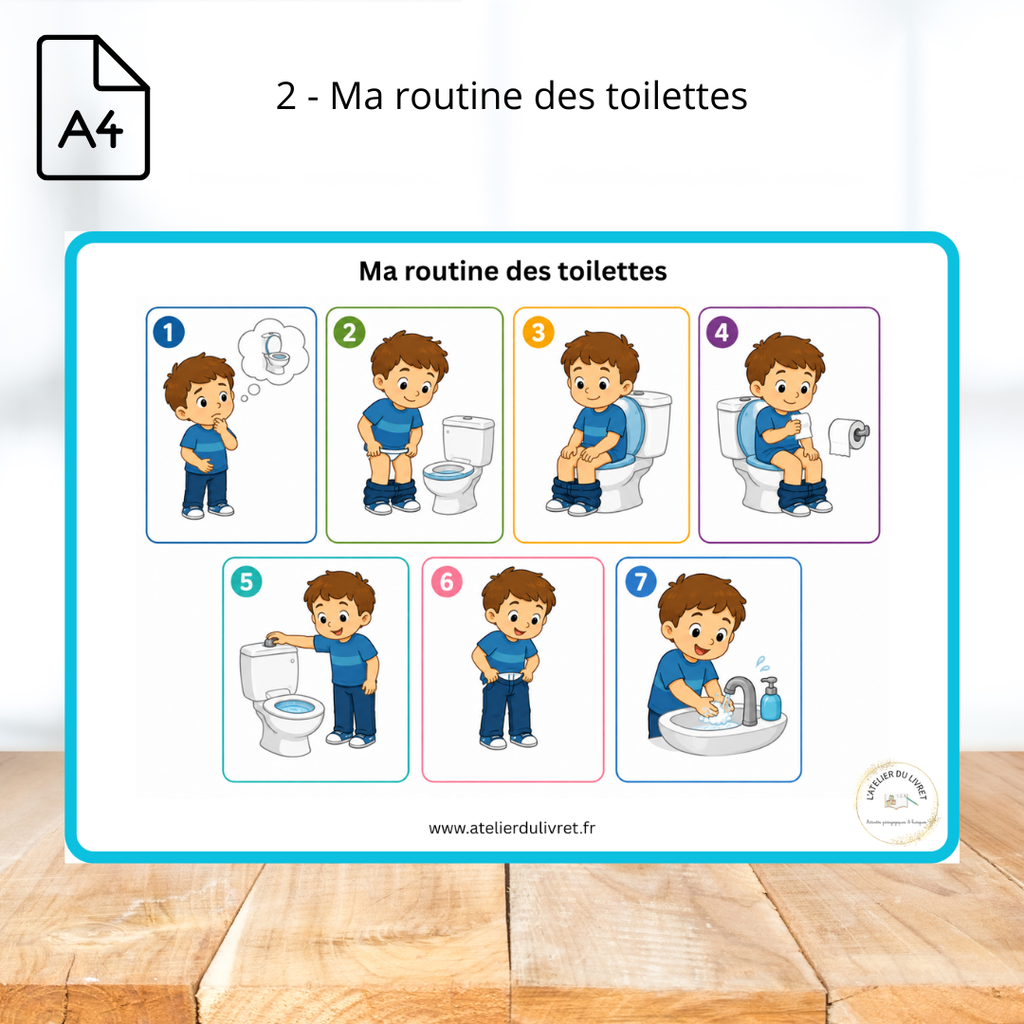 Coffret / Box - "Je deviens grand(e)" (acquisition propreté)