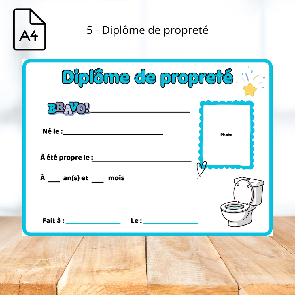 Coffret / Box - "Je deviens grand(e)" (acquisition propreté)