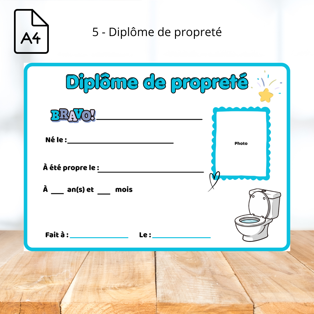 Coffret / Box - "Je deviens grand(e)" (acquisition propreté)