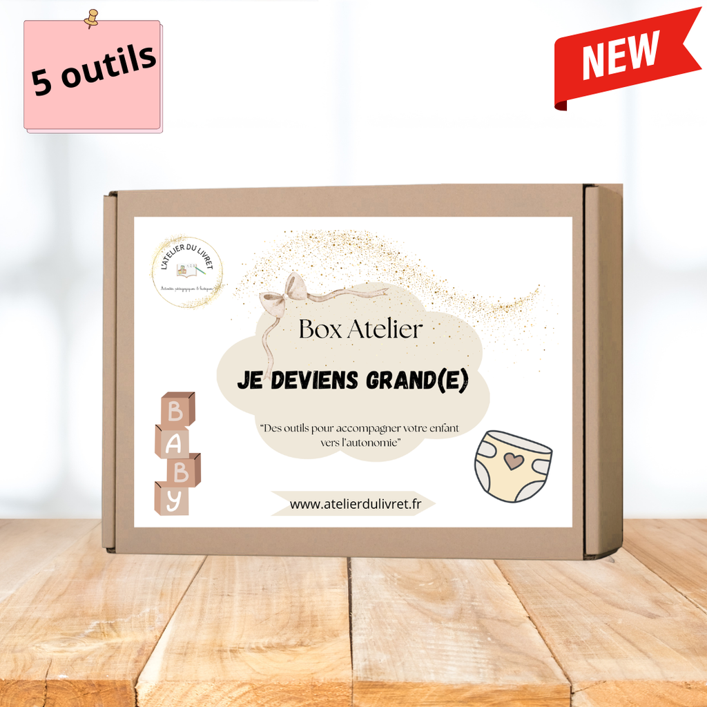 Coffret / Box - "Je deviens grand(e)" (acquisition propreté)
