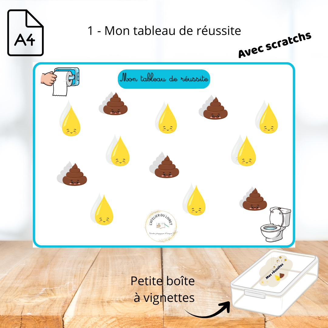 Coffret / Box - "Je deviens grand(e)" (acquisition propreté)