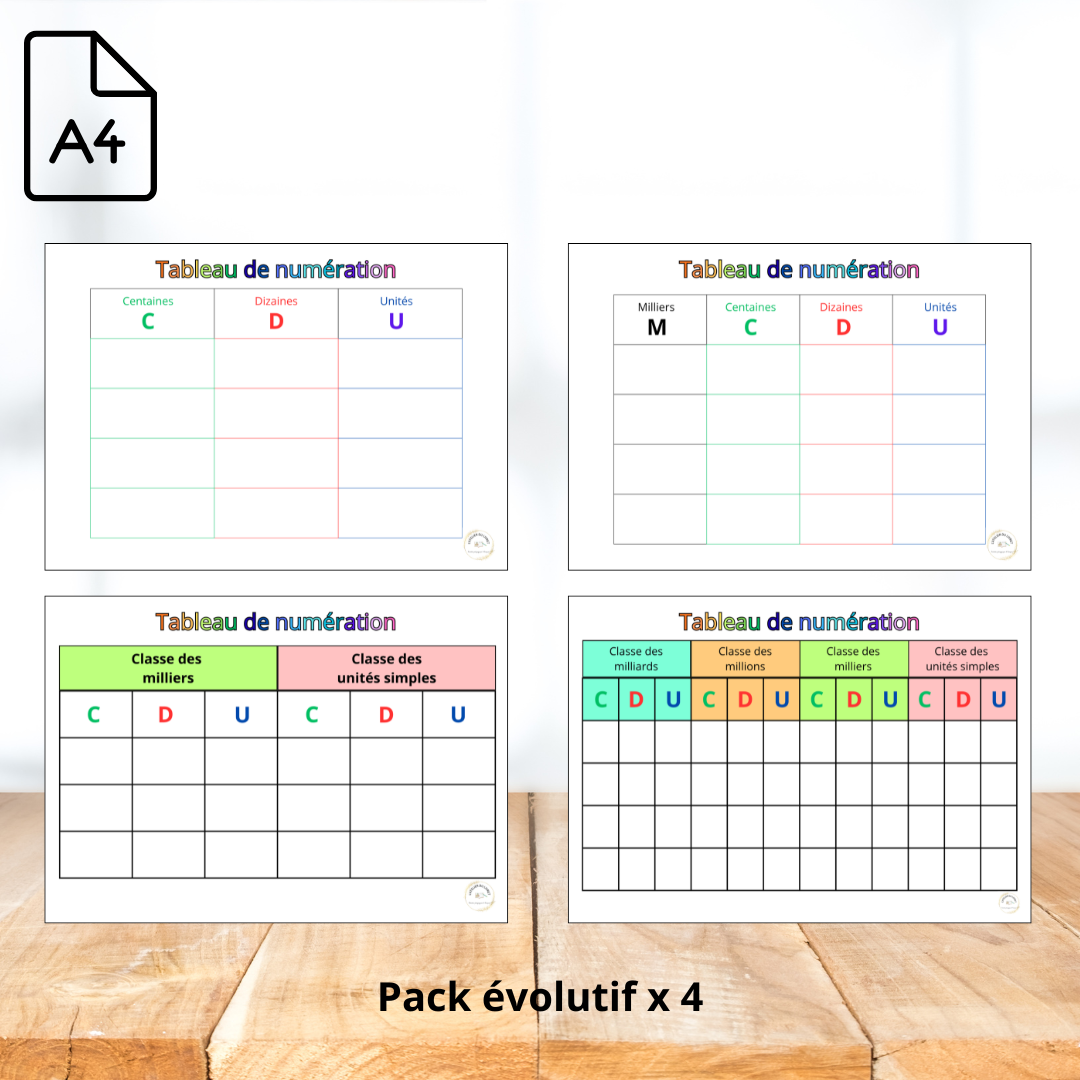Tableaux de numération