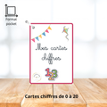 Mémo - Cartes chiffres à tracer