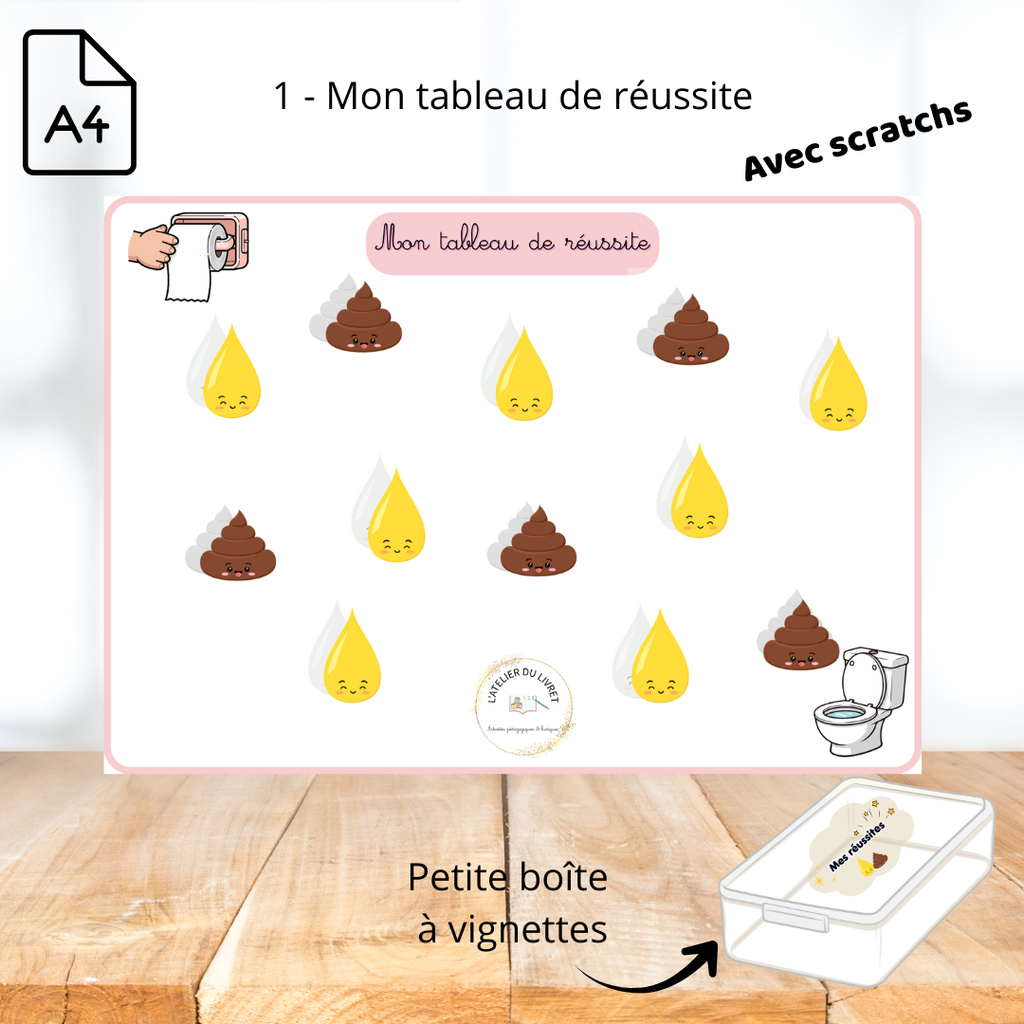 Coffret / Box - "Je deviens grand(e)" (acquisition propreté)