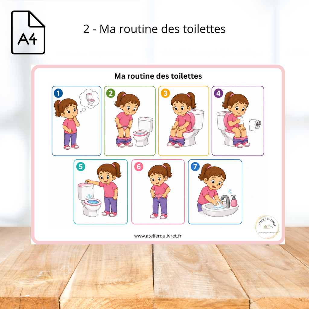 Coffret / Box - "Je deviens grand(e)" (acquisition propreté)