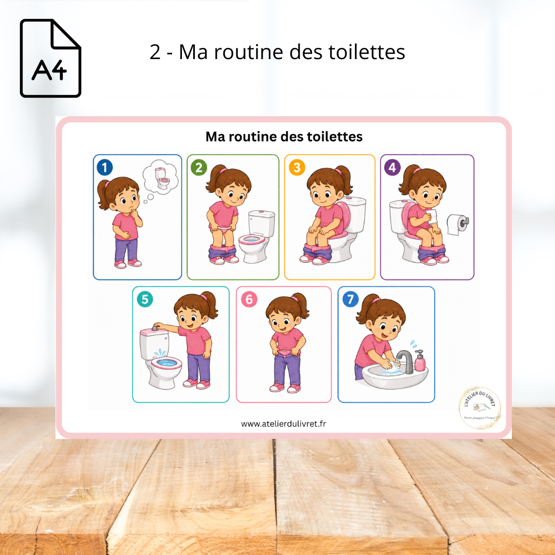 Coffret / Box - "Je deviens grand(e)" (acquisition propreté)