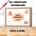 Box anniversaire personnalisée