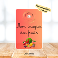 Imagier dès 16 mois - Les fruits