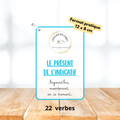 Mémo conjugaison - Le présent de l'indicatif
