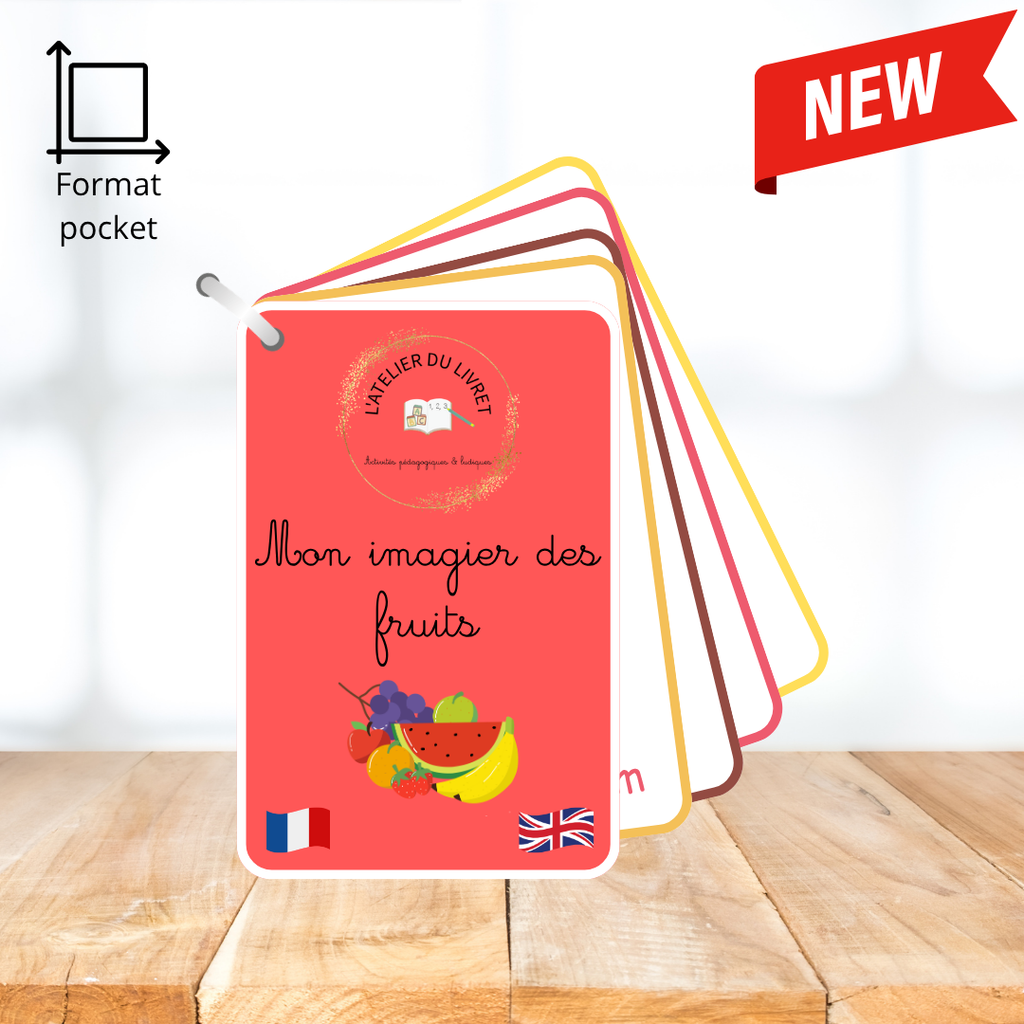 Imagier bilingue - Les fruits