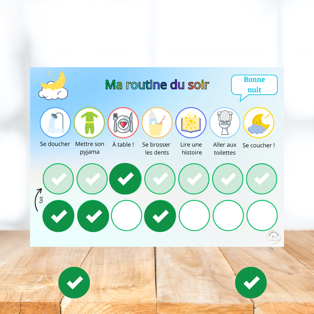 Routine du soir