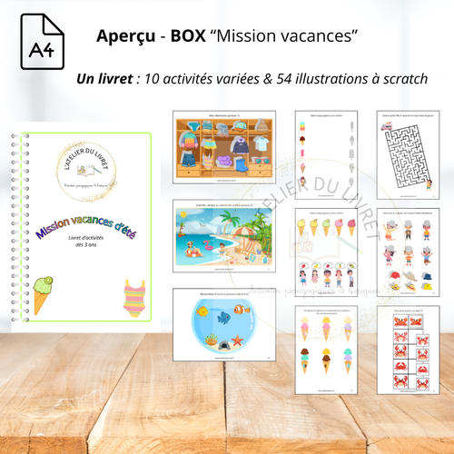 Box / coffret - Mission vacances