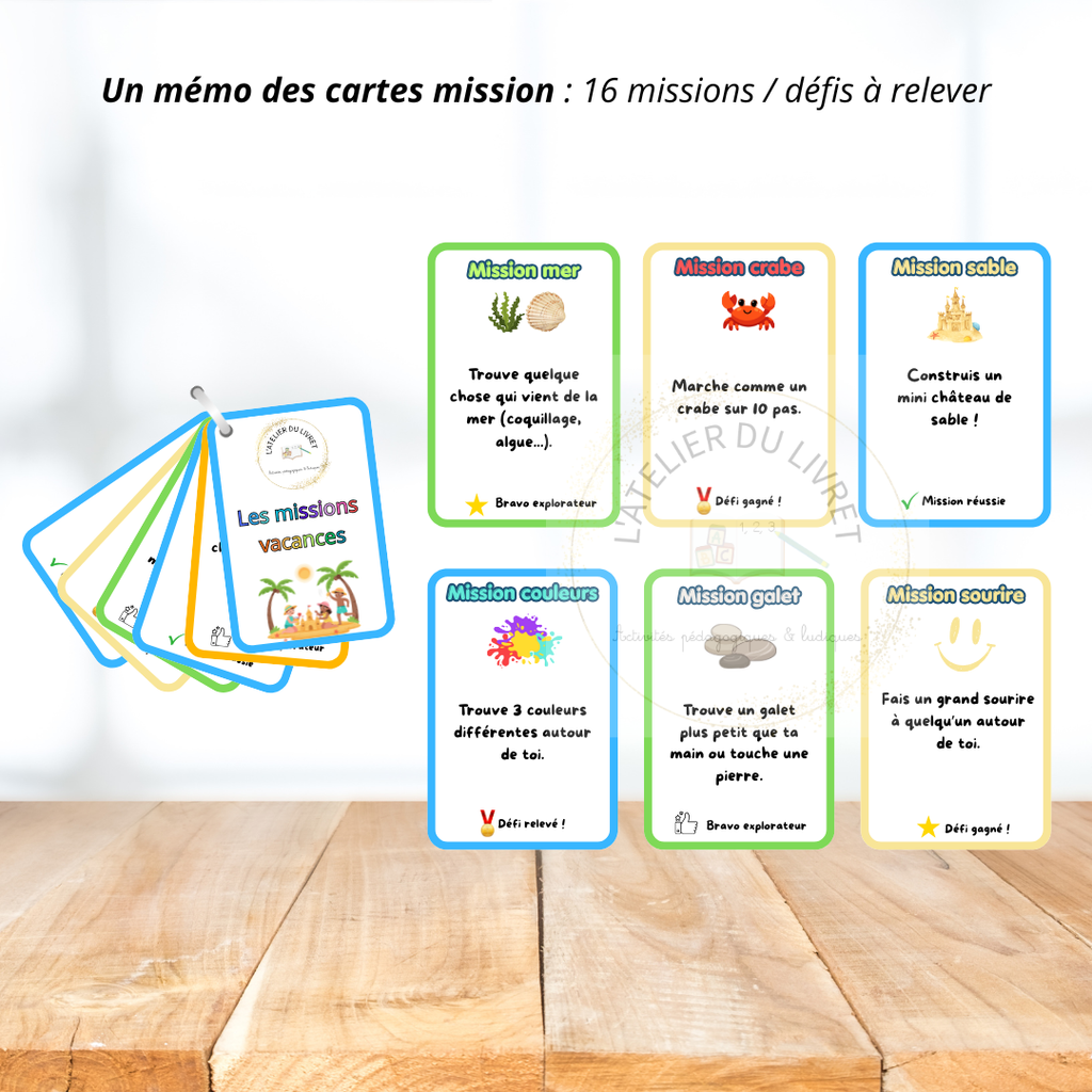 Box / coffret - Mission vacances