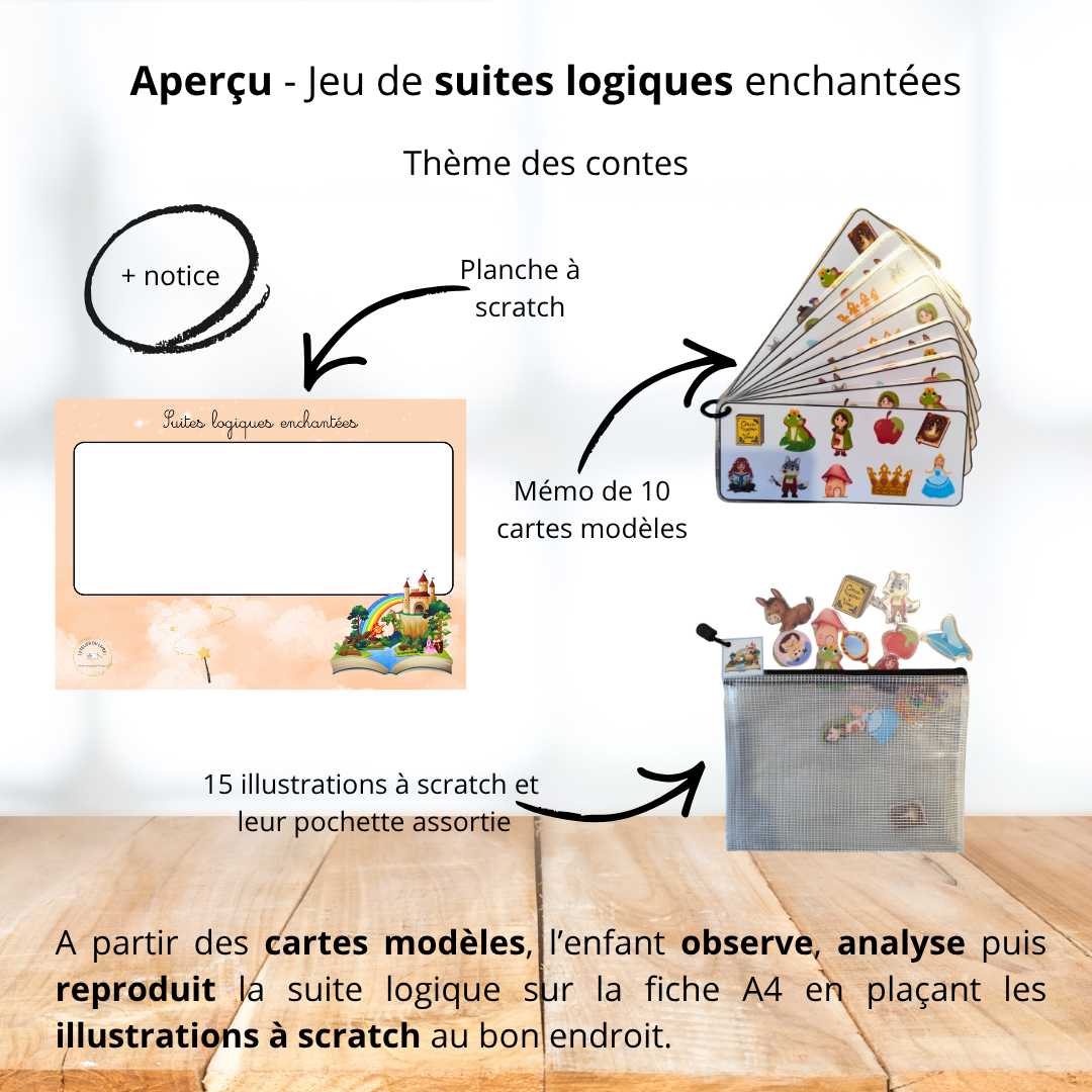 Jeu - Suite logique enchantée