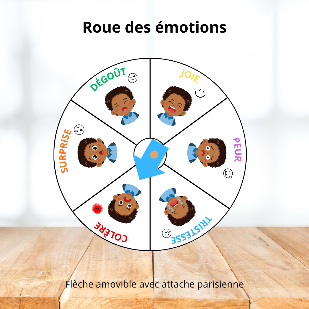 Affichage - Roue des émotions