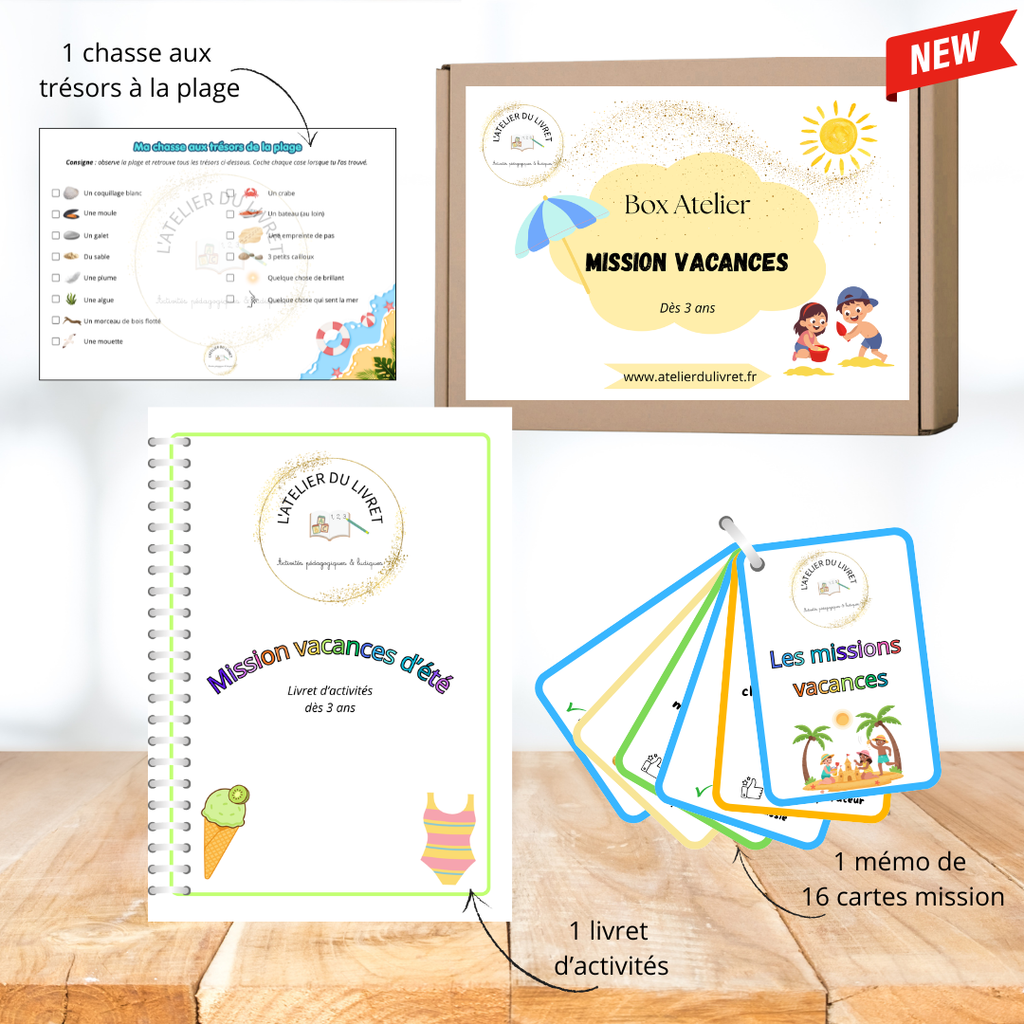Box / coffret - Mission vacances