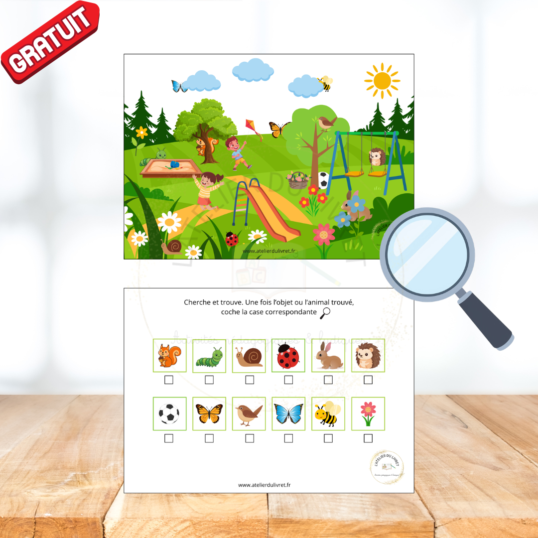 PDF gratuit - Cherche et trouve de l'été