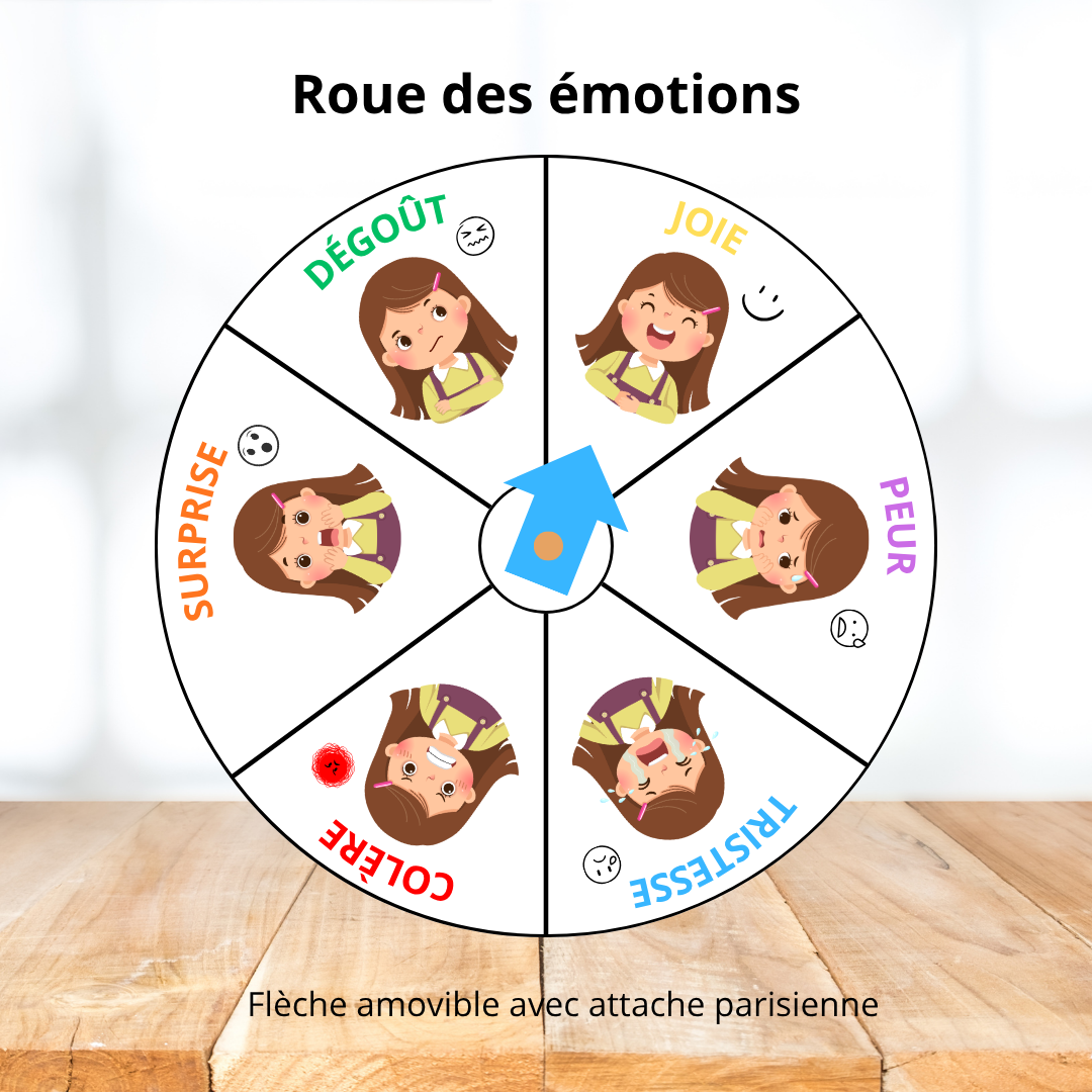 Affichage - Roue des émotions