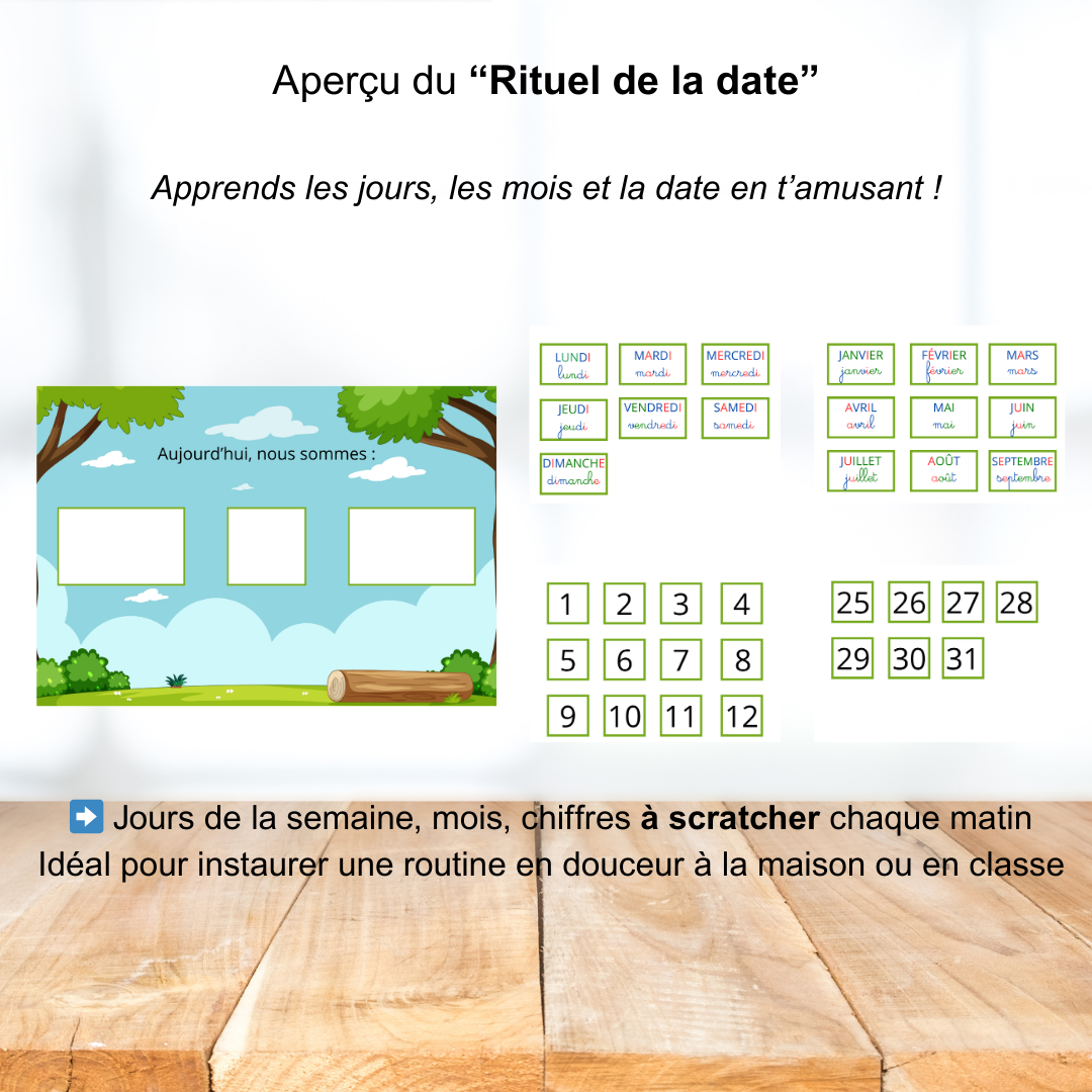 Calendrier "rituel de la date" – Image 2