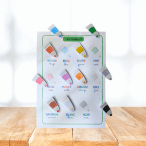 Affiche A4 "Les couleurs"