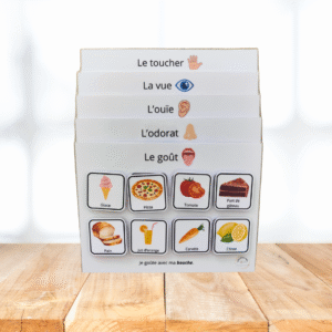 Jeu éducatif - loto des 5 sens