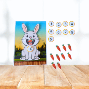 Jeu de dénombrement - le lapin