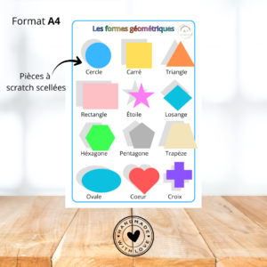 Affiche A4 "Les formes géométriques"