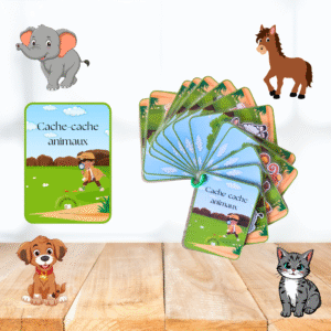 Jeu cache-cache animaux