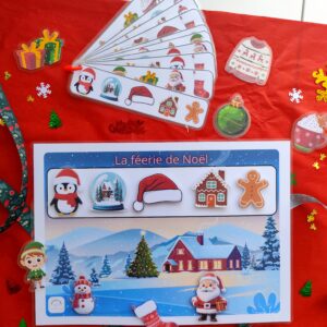 Jeu de logique "La féerie de Noël"