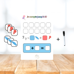 Jeu de numération "je compte jusqu'à 10"